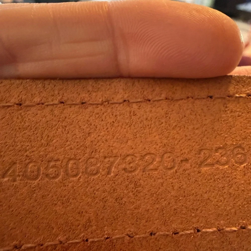 Ralph Lauren Brown Genuine Leather Belt, Size 38/40 Waist, Excellent Condition